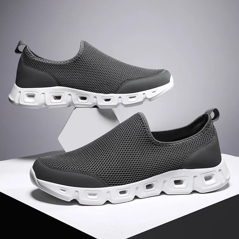 

Shoes Men Casual Shoes Flats Female Lovers Shoes 2021 New Comfortable Walking Sneakers Men Loafers Zapatillas Hombre Plus 36-48