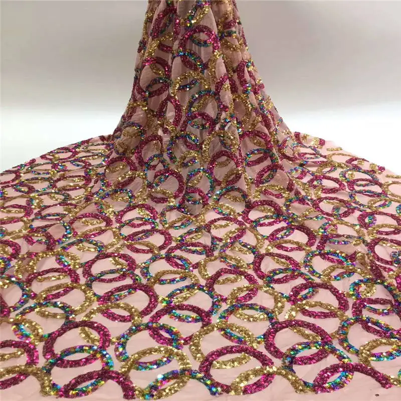 Новейшие африканские кружевные ткани высокого качества 2020 нигерийская