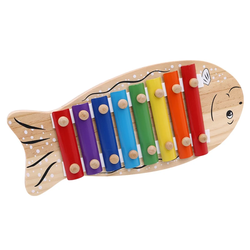 Beb&eacute; chico Musical juguete instrumento de m&uacute;sica de juguete de madera marco xil&oacute;fono los ni&ntilde;os chico s juguetes educativos del beb&eacute; juguetes regalos-4