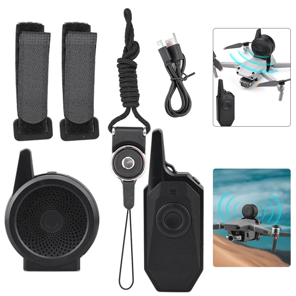 

Универсальный беспроводной динамик с USB-зарядкой, запасные части, пульт дистанционного управления, громкий Дрон, Мегафон Для Mavic 2 Air 2, аксесс...
