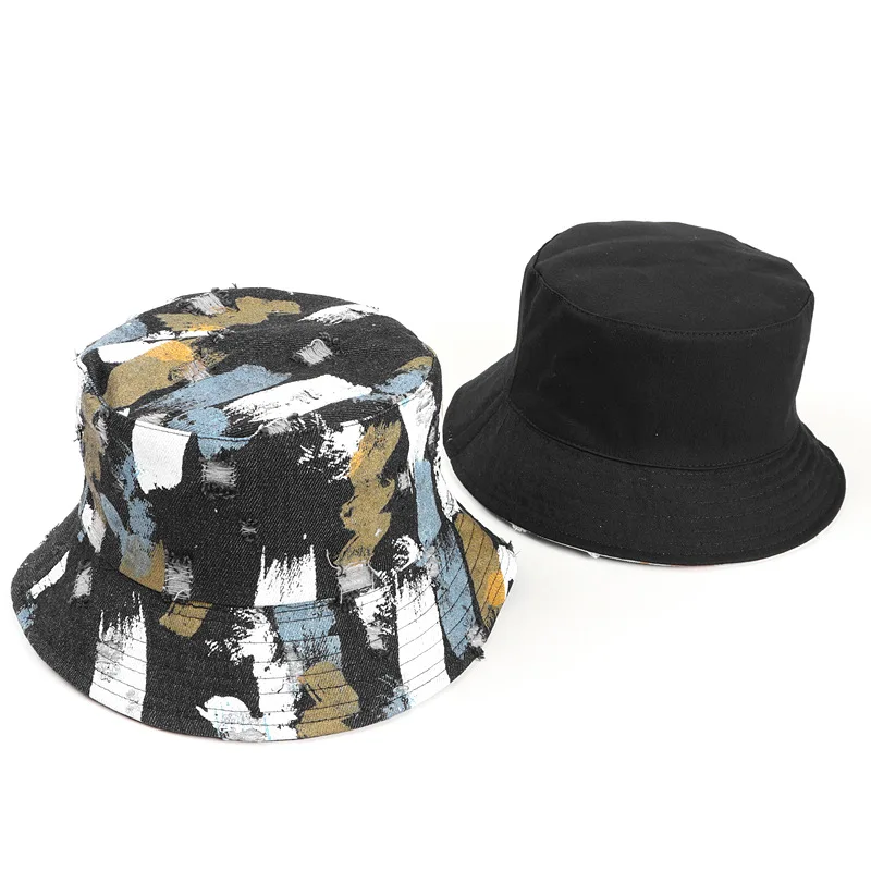 

Панама с камуфляжным принтом для мужчин и женщин, хлопковая шляпа рыбака, уличная дорожная Кепка От Солнца, 293