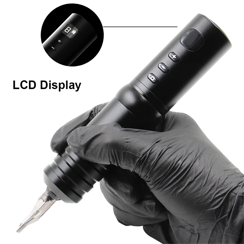 Новинка 2020 японская Беспроводная вращающаяся тату-машинка с щеточным двигателем