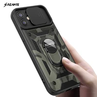 rzants for apple iphone 12 case camouflage jungle tank shockproof ring hard casing lens protection military cover