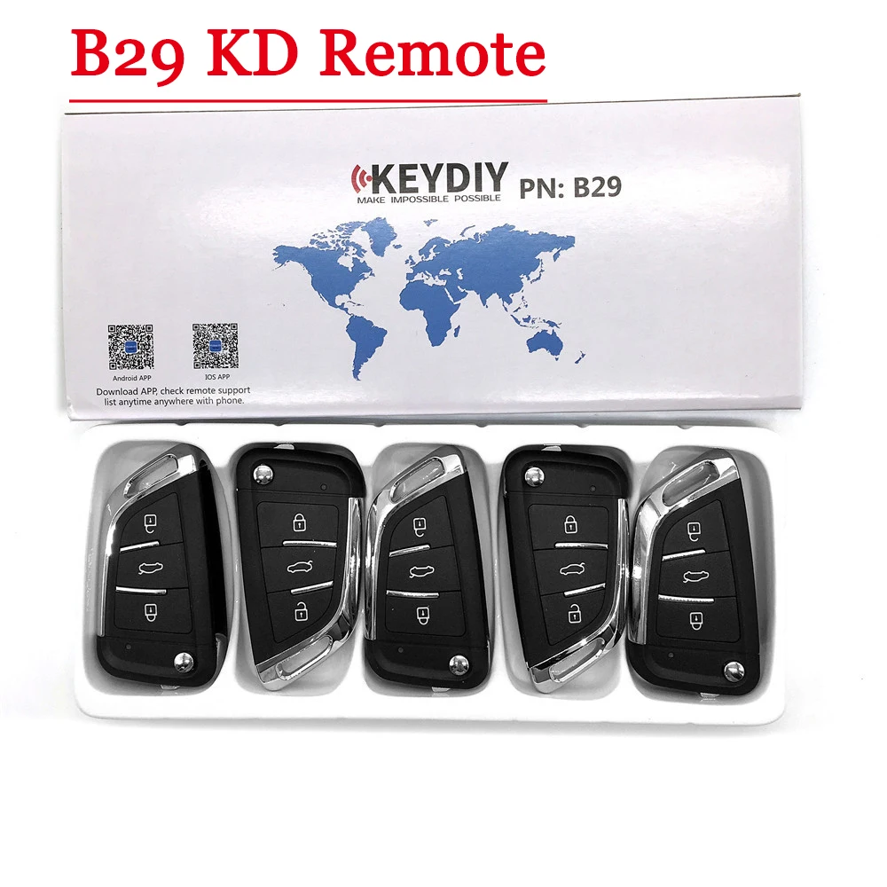 XNRKEY новая модель KD900 + URG200 KD X2 ключ генератор серии B удаленного B29 3 кнопки
