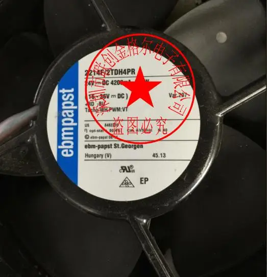 

BRAND NEW 2214F/2TDH0 24V 36W ORIGINAL GERMANY 22 CM 22050 ALUMINIUM FRAME FAN FANS