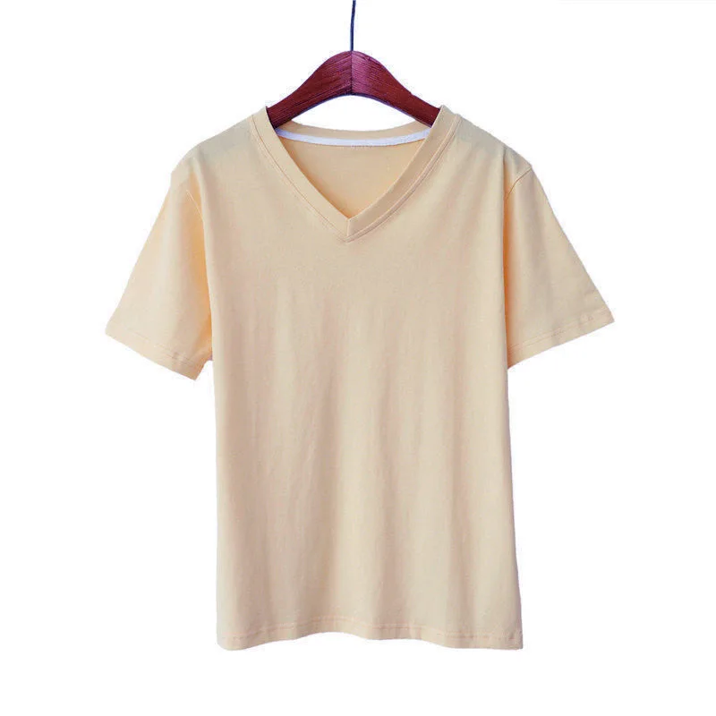 

New Classic quality summer casual breathable soft short sleeve women's T-shirt