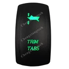 Лодка автомобиля 7 Pin-код мгновенный вклвыклМгновенный На DPDT тумблер-триммеры-зеленый светодиод Водонепроницаемый для Лиги 4X4 Нарвская