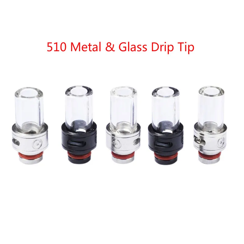 Капельный наконечник из нержавеющей стали и стекла пирекс 510 для Uwell Valyrian 2 II V2/VWM