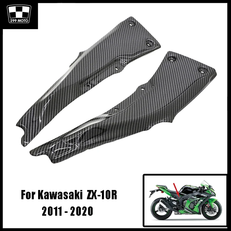 

For Kawasaki ZX10R ZX-10R 2011-2020 2019 2018 ZX 10R Side Fairing Cover Panel ABS Plastic Protection Panel