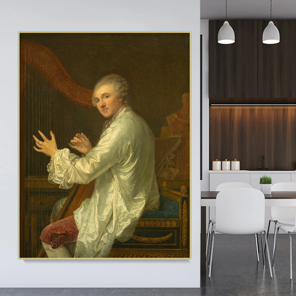 Цитон Жан Баптист грюзе Ange Анж Лоран де Ла Вэй юлли Canvas Холст Картина маслом