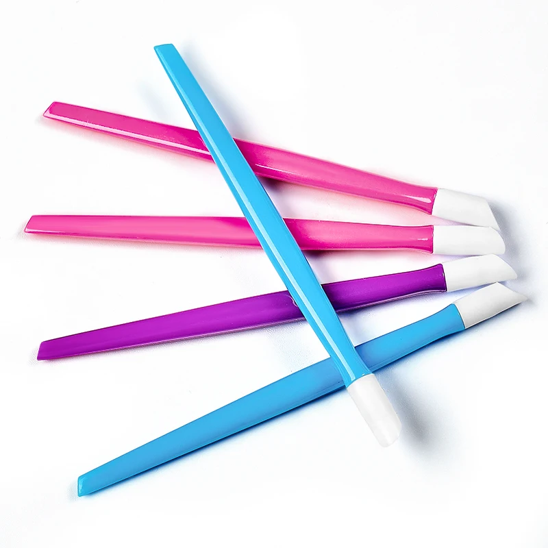 Пресс наклейка для фототерапии ногтей с четырьмя лилиями рельефная палочка