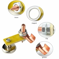 n35 welding magnet head holder adjustable magnetic welding support ground clamp holder on off switchable head tail