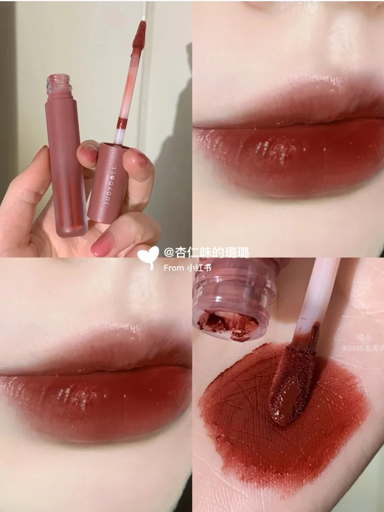 Небольшая губная помада zq в форме цветка глянцевый пигмент тыквы дешевое матовое