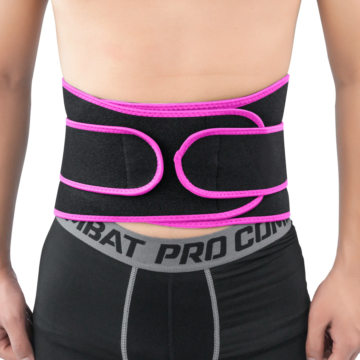 Adjustable Waist Back Support Trainer Trimmer Belt Sweat Utility for Sport Gym Fitness Weightlifting Slim Belts | Спорт и