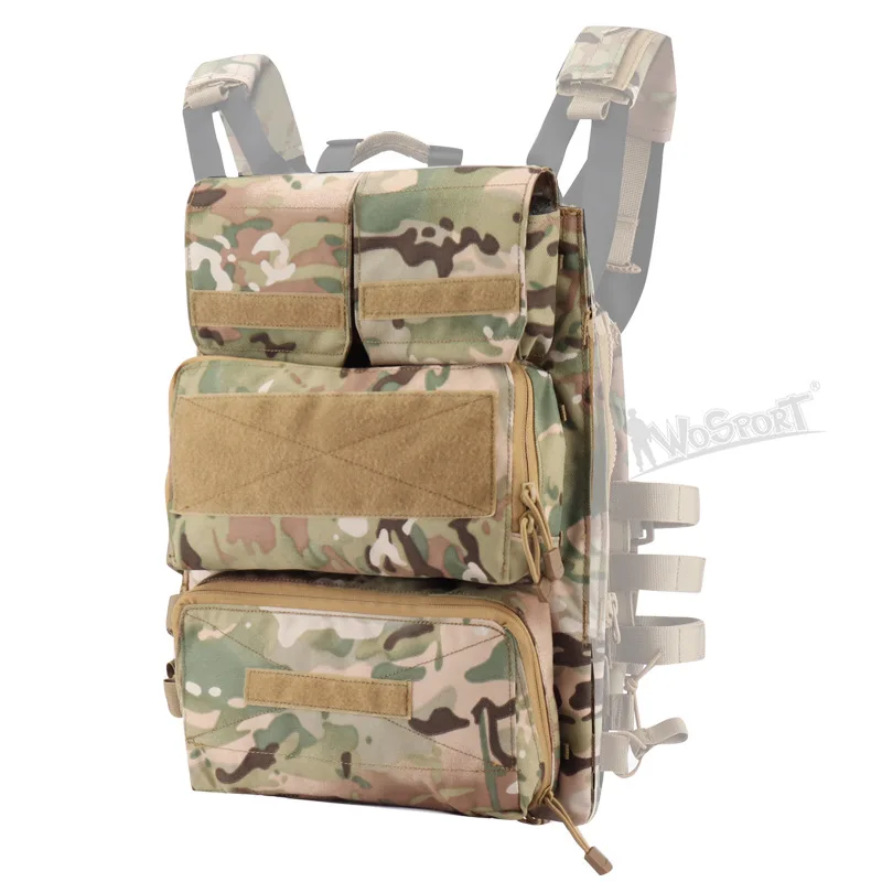 1000D JPC Tactical Vest 2.0 camouflage High capacity Outdoor expansion accessory package Ⅱ
