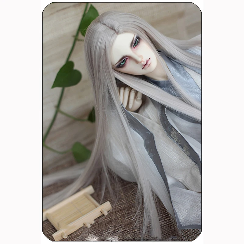 Allaosify Bjd парик 1 шт. Разделение Длина Sraight волос 1/3 1/4 1/6 1/8 кукла Древний китайский