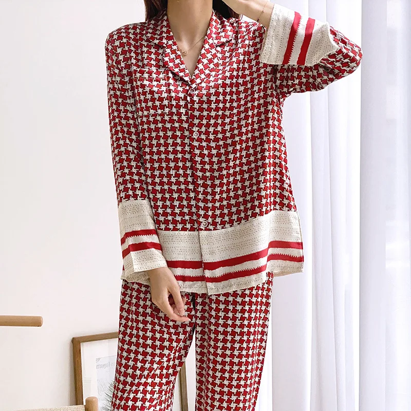 

2021 Mens Satin Pajamas Pyjamas Set Sleepwear Loungewear Fits All Season Gifts Best Optional And for Healthy