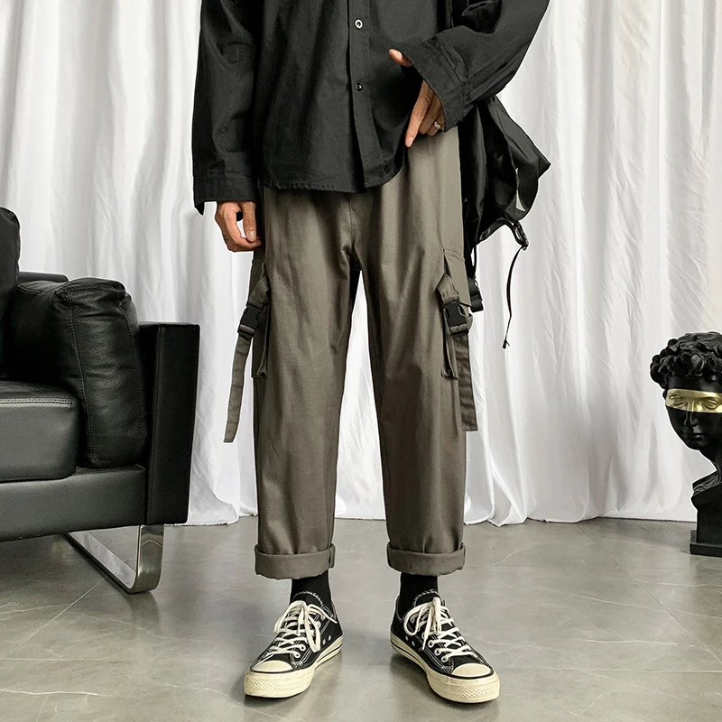 

2020 Mens Joggers Pants Black Trousers Sweatpants Streetwear Sweatpants Casual Hip Hop Pants Mens Harajuku Joggers