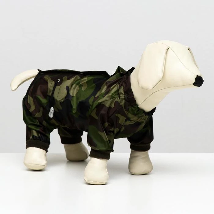 Комбинезон демисезонный камуфляжный болоневый размер XS (дс 19 см ош 24 ог 30 см) | Дом