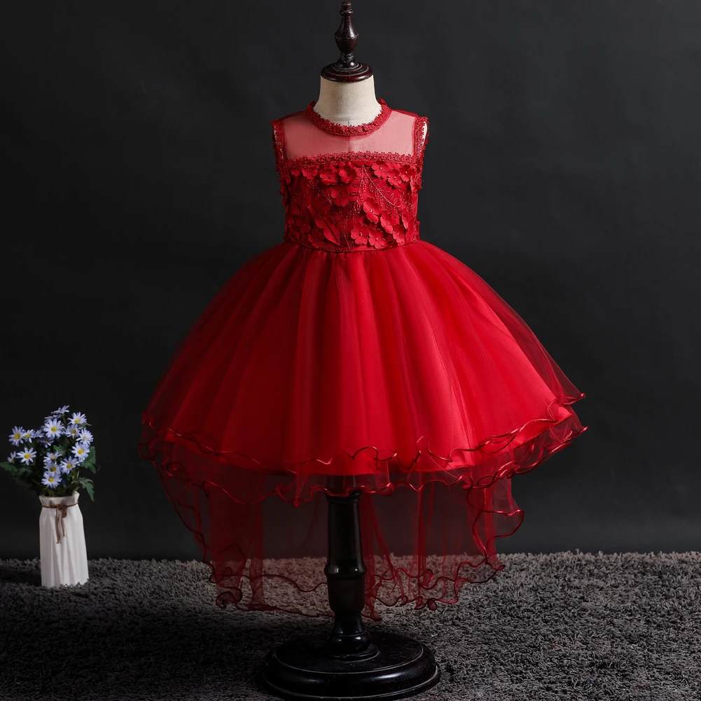 Skyyue цветочные платья для девочек на свадьбу с круглым вырезом без рукавов