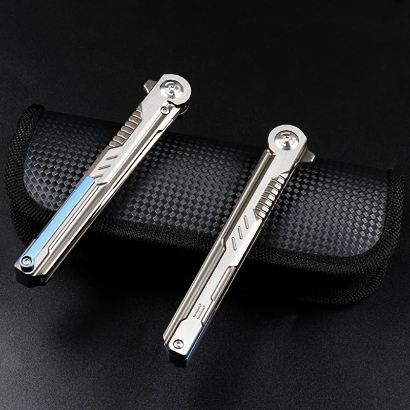 KESIWO тень складной нож Mark M390 лезвие титановая ручка карманный охотничий