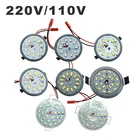 Светодиодный ная цилиндрическая лампа направленного света, встроенный светильник, круглая потолочная Встраиваемая лампочка-зонт, 220 В, 110 В, 3 Вт, 5 Вт, 6 Вт