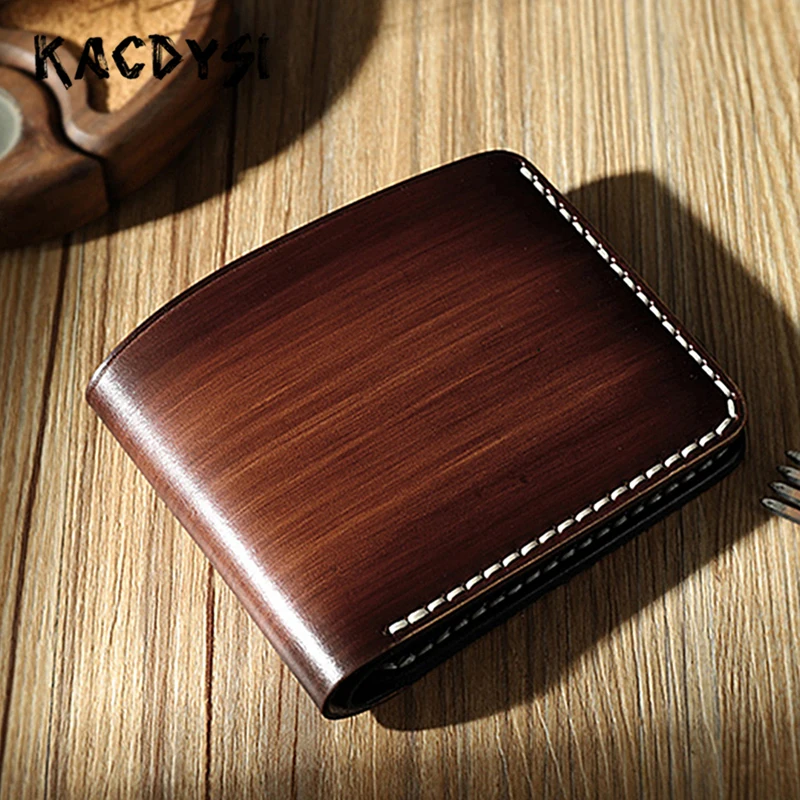 Натуральная коровья кожа оригинальный роскошный мужской кошелек ручной работы