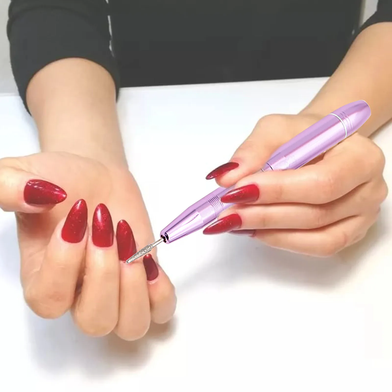 

Usb Electric Nail Drill Machine Manicure Mini Portable Strong Nail Polisher Grinder Sander Pedicure Manicure Nail Art Tools Kit