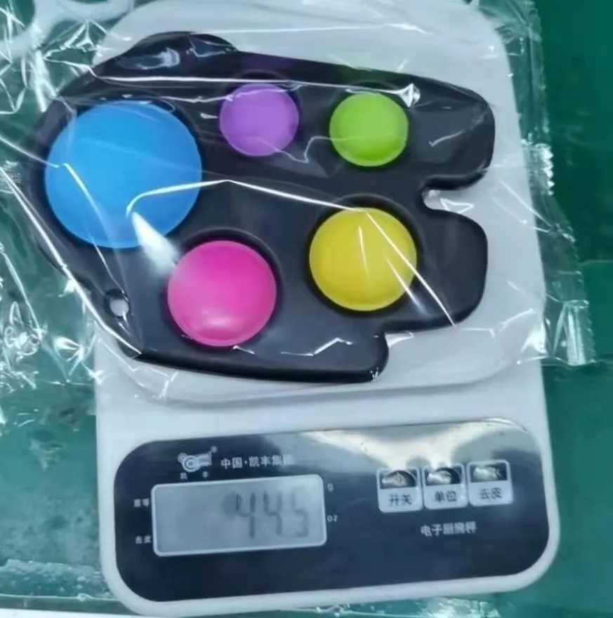 

Fidget Toys Pack Early Education Intelligence Development Intensive Training Pop It Antistress Bubbles Simpl Dimmer