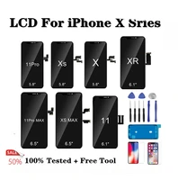 100new lcd tft display for iphone x xs max xr x11 3d touch aaa digitizer assembly high quality for iphone x xs max xr x11 lcd