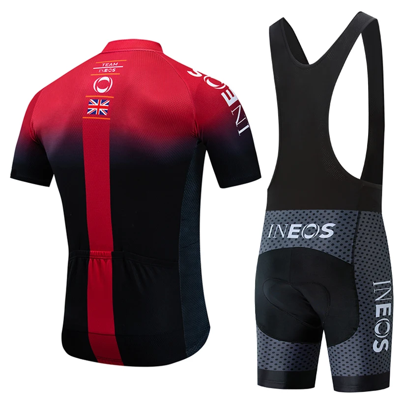 Белый INEOS Велоспорт Джерси 9D pad Шорты велосипед одежда комплект Ropa Ciclismo быстросохнущая Мужская pro Майо Culotte