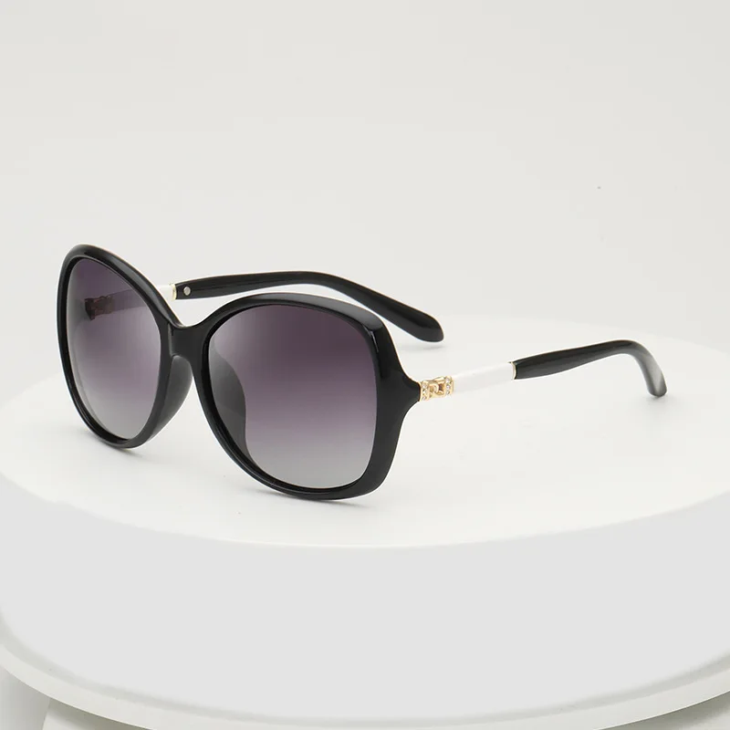 2019 поляризованные женские солнцезащитные очкив ретро стиле круглые зеркальные