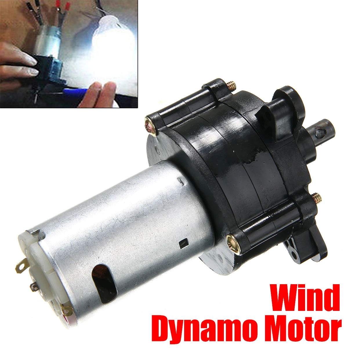 

Durable Wind Dynamo Hydraulic Test DC Generator Hand Dynamo For Power Tools