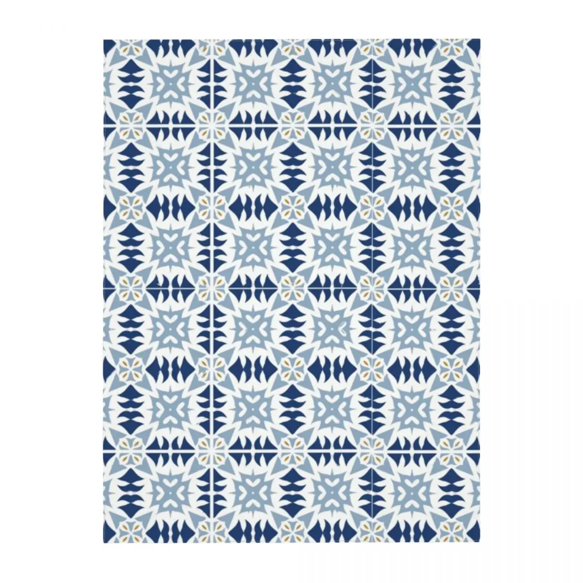 Белая и синяя скатерть в португальском стиле для плитки водонепроницаемое