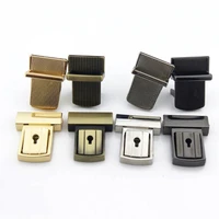 1pcs metal tongue lock fashion durable push lock for diy handbag bag purse luggage hardware closure bag parts accessories