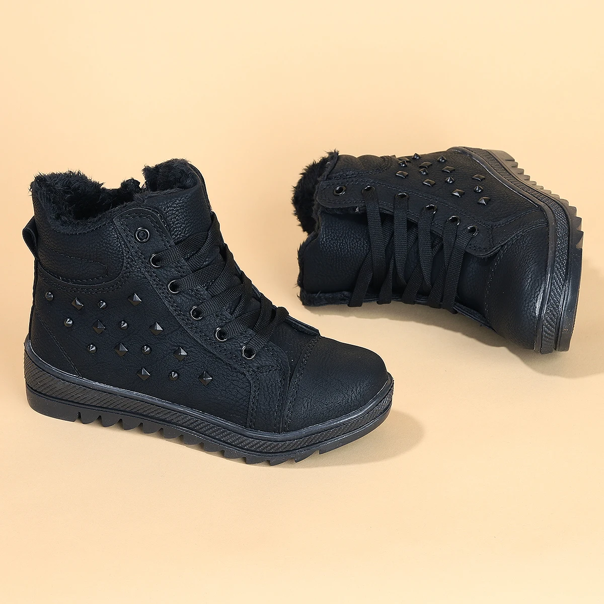 

Kiko Kids Acr 083 внутренняя теплая пушистая женская детская обувь