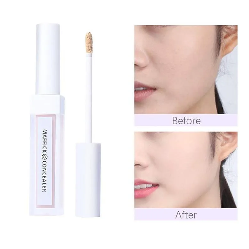 

Makeup Liquid Concealer Cream Cover Pores Black Circles Long Full Oil-control Eye Lasting Foundation Waterproof Concealer E0B0