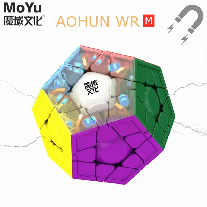 MOYU AOHUN WR M Магнитный магический куб Megaminxeds 12 Сторон 3x3x3 кубик рубика скоростной