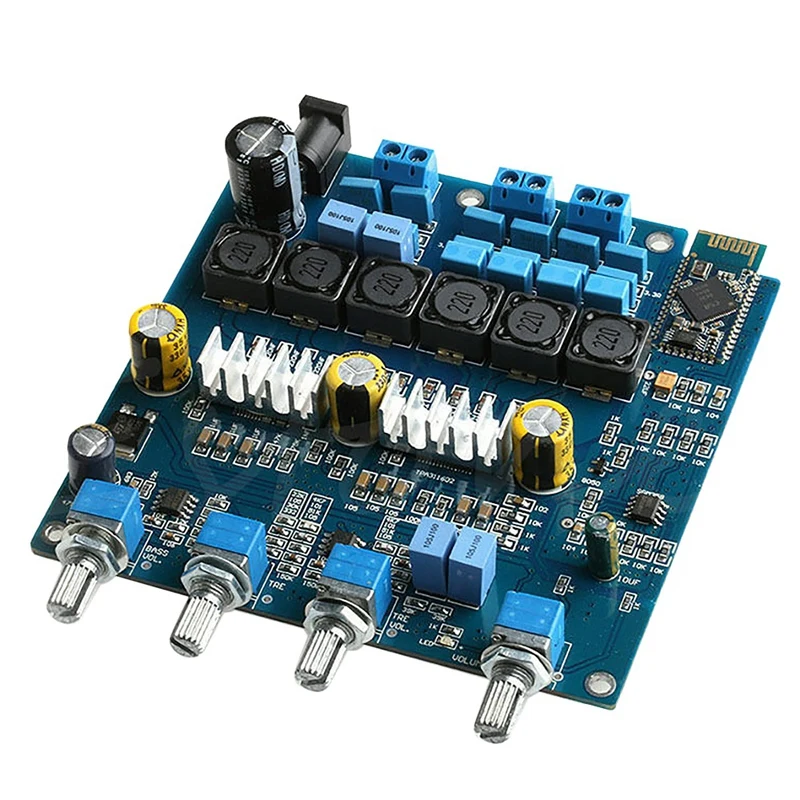 

TPA3116 2.1 Digital Power Amplifier Board 50Wx2+100W High Power Bluetooth 4.0 Class D Audio Power Amplifier Board