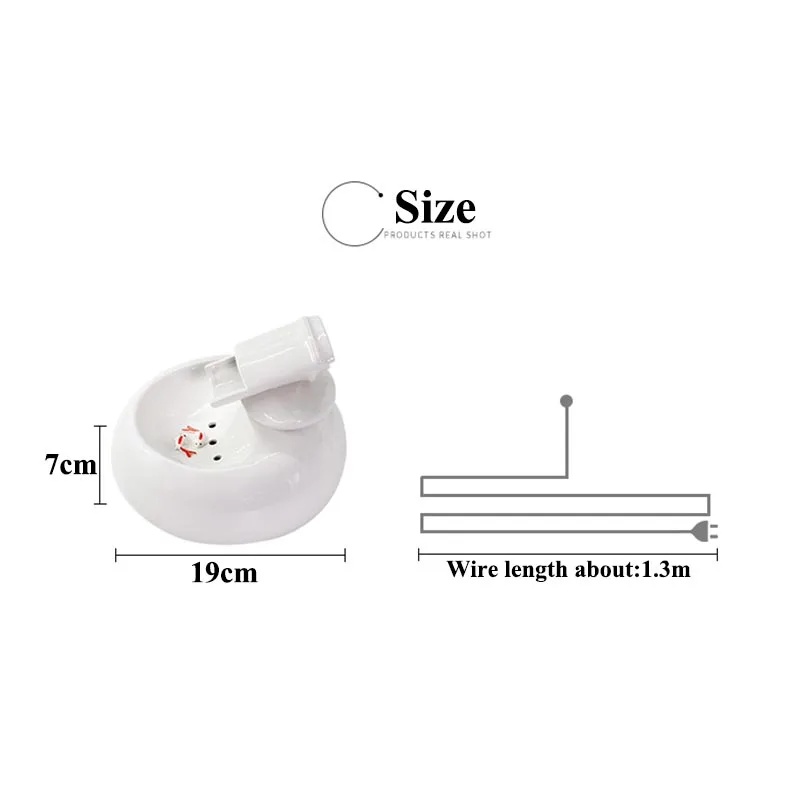 220 В домашний фонтан с автоматической петлей розовые керамические фонтаны для