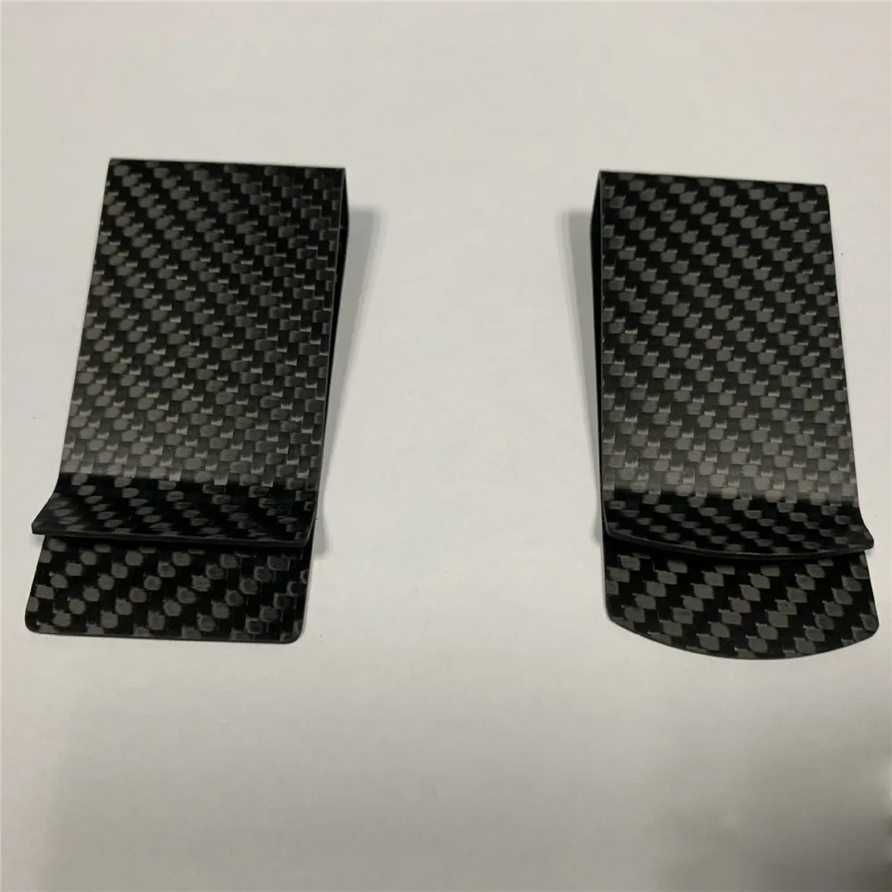 Прочный зажим для денег из углеродного волокна мужской простой наличный