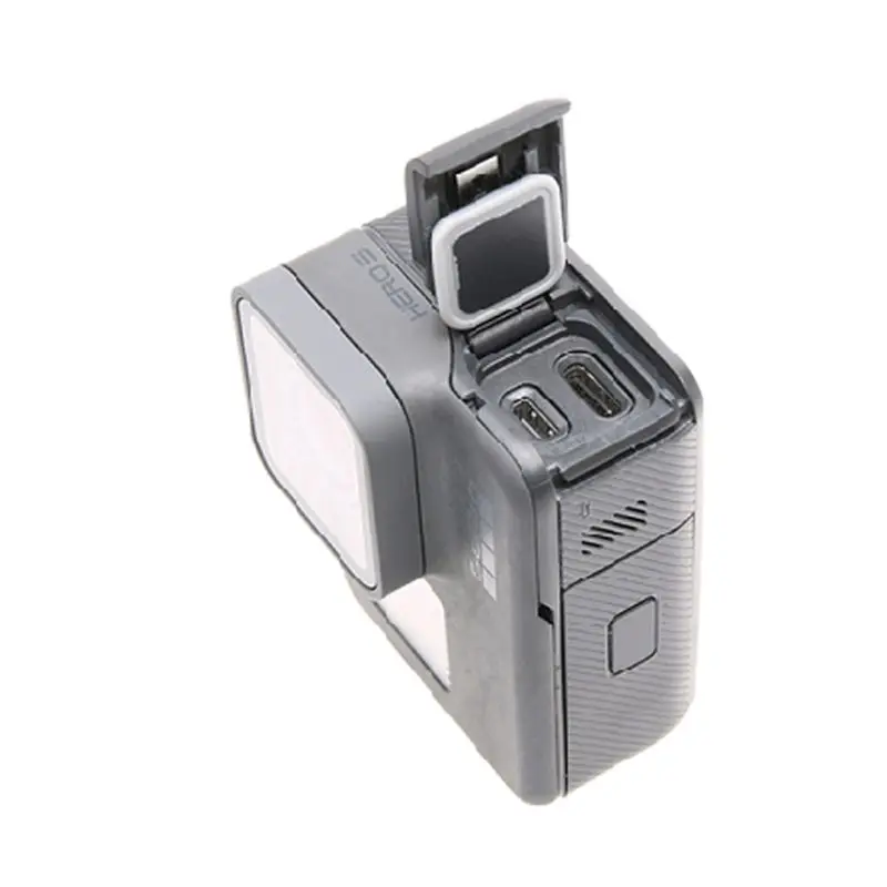 

Side Side Door Cover USB-C Mini HDMI Port Side Protector Replacement for GoPro HERO5/6/7 Black UV Filter Lens Repair Parts