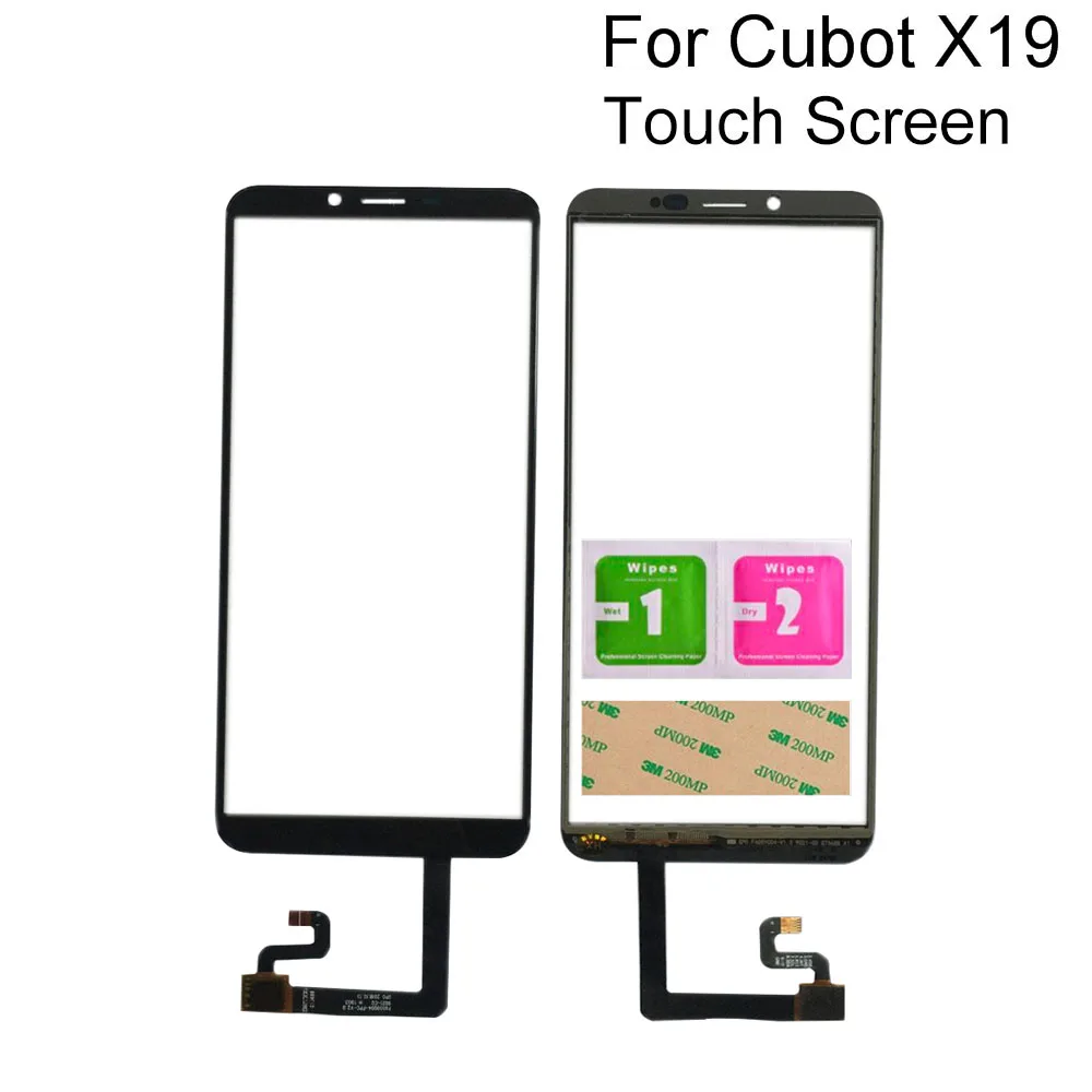 Мобильный телефон сенсорный экран сенсор для Cubot X19 панель запасные части