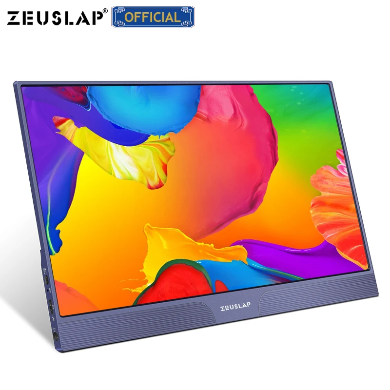 ZEUSLAP 15 6 дюймов 1080P FHD IPS USB Type C HDMI совместимый игровой портативный монитор для