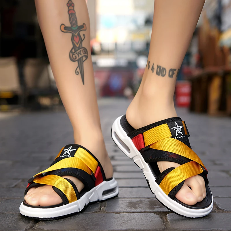 

Sandel For Men Sandali Uomo Sandalias Hombre Verano Sandale Ete Homme Summer Shoes Men Beach Sandals Outdoor Vietnam Trekking