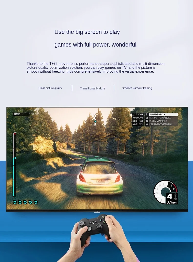 

zq 55v2-pro 55-Inch 4K HD Smart Full Screen Network Tablet LCD TV