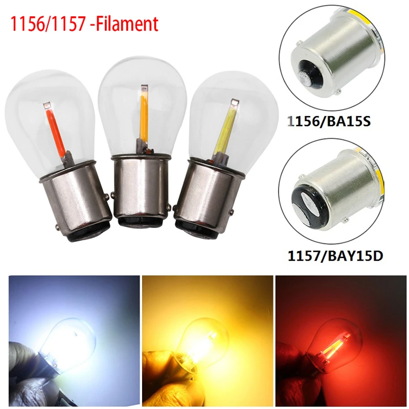 Яркий 1156 P21W BA15S 1157 P21/5 Вт BAY15D светодиодный светильник автомобиль Reserse тормоза