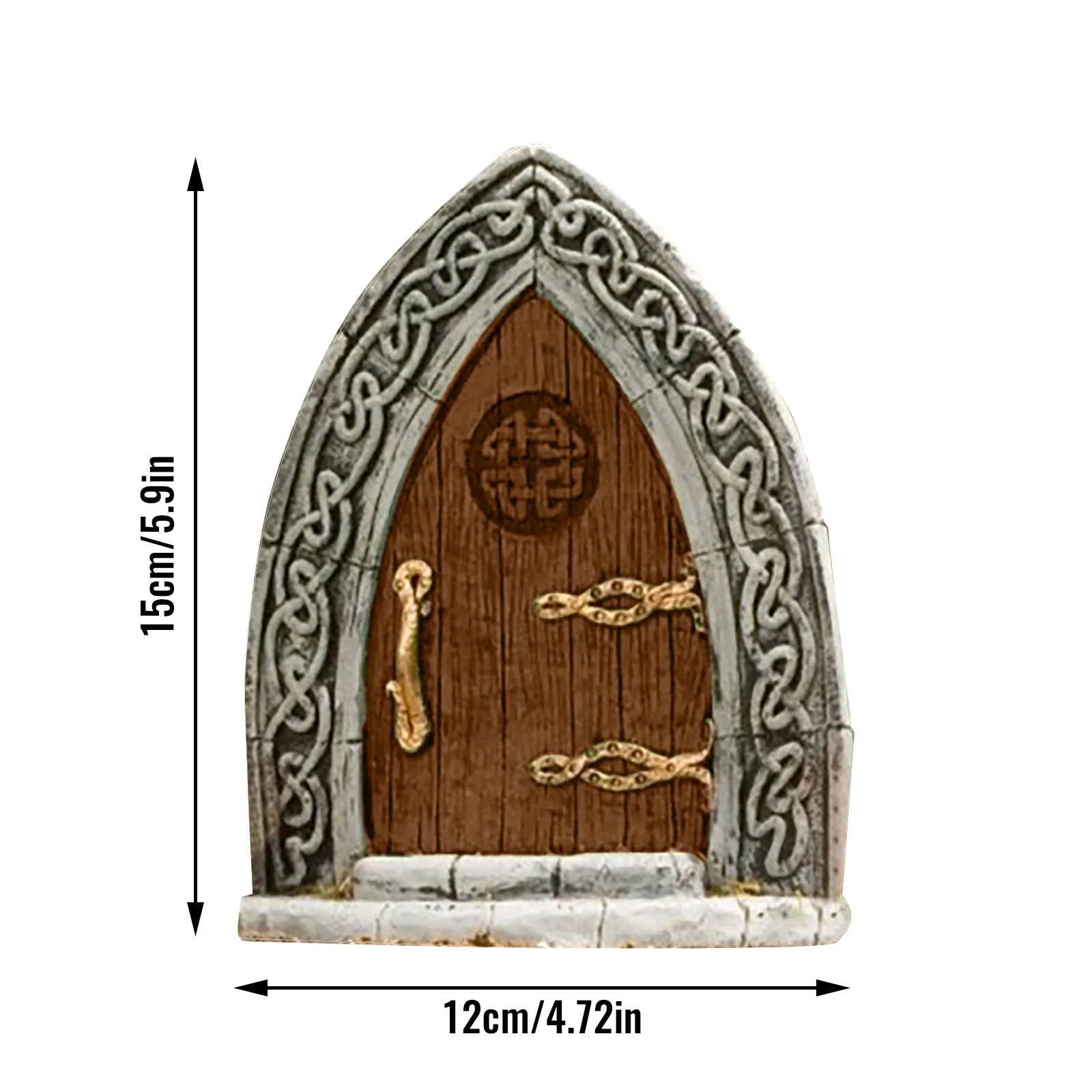 

Gnome Window garden decor Miniature Fairy Elf Home Door and Windows Cute Tree Decor Art Decorations For Kids Room