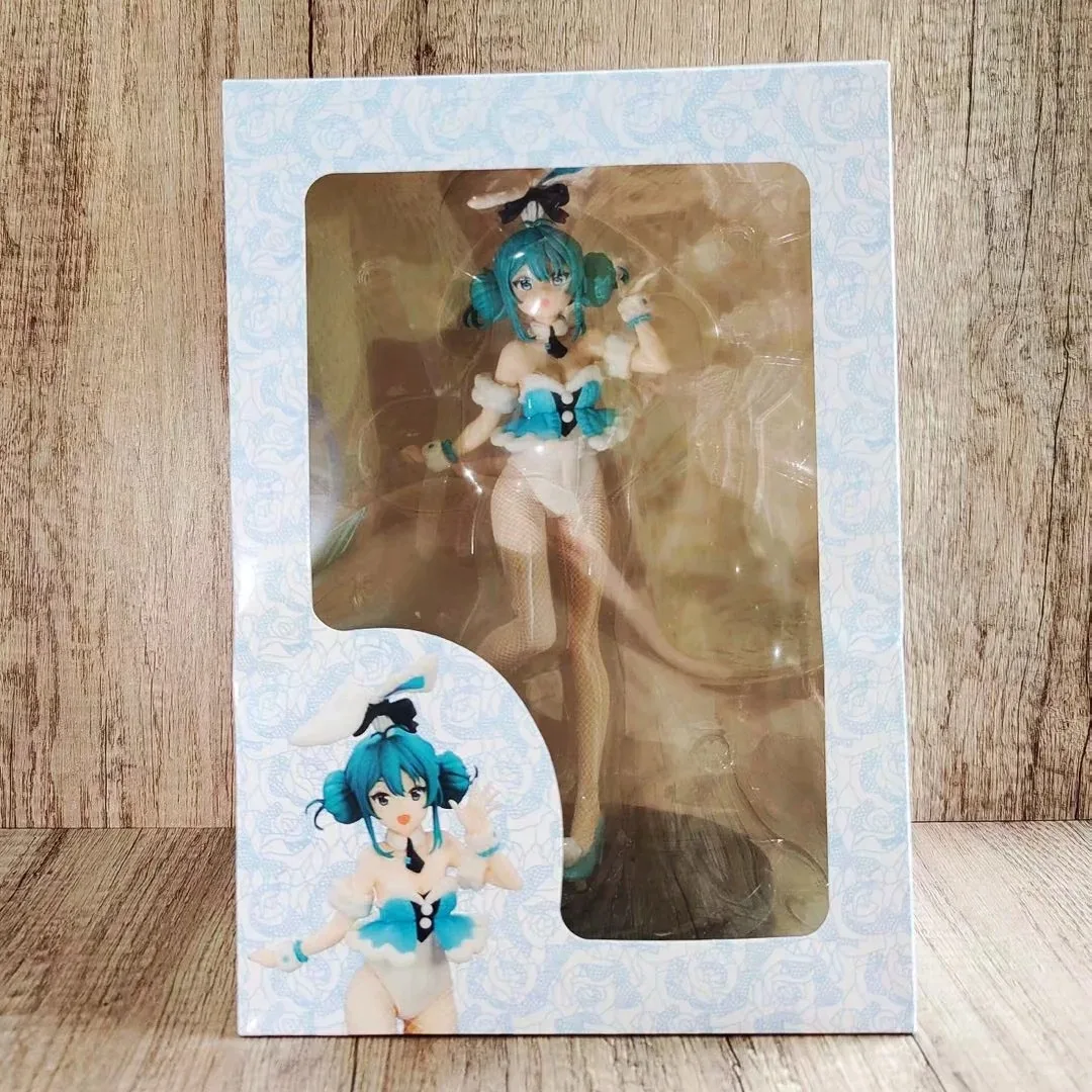 

Miku Bunny Girl white Standing Figure 29cm Model collection Desktop bedroom decoration Birthday exquisite gifts
