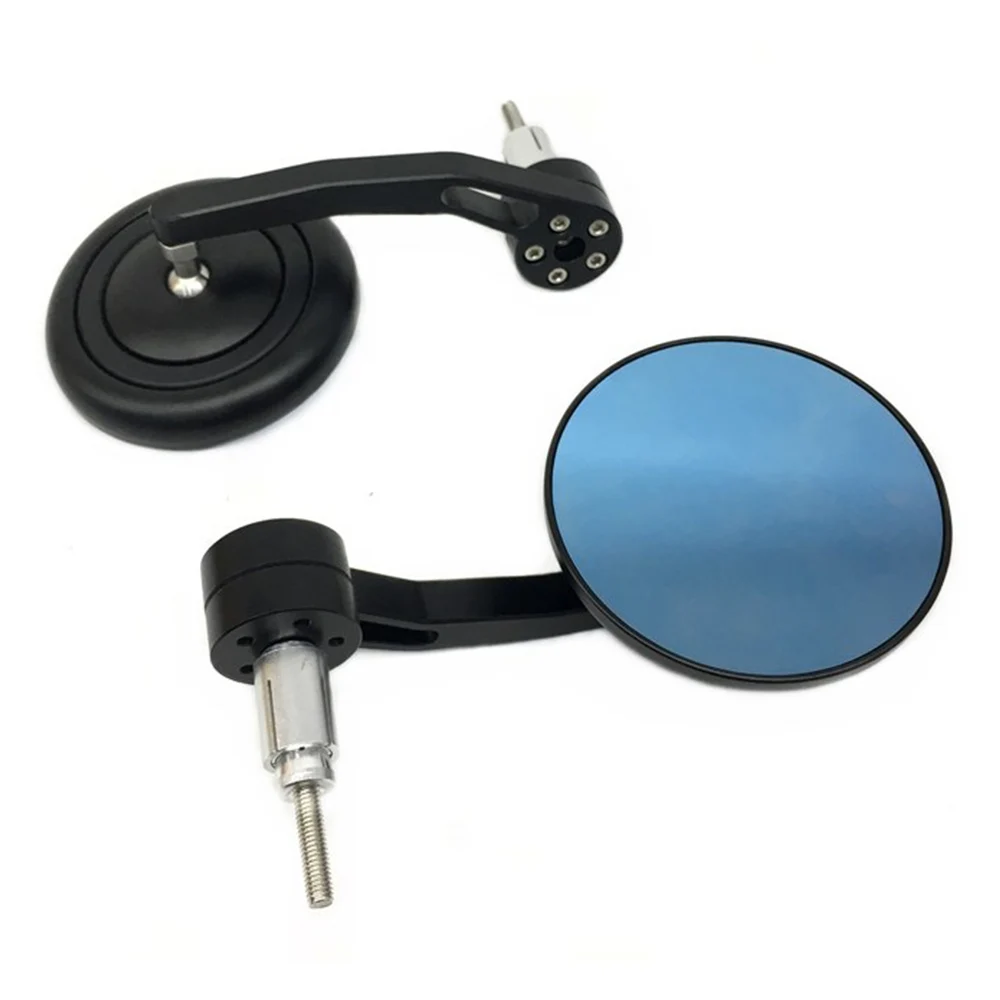 

Round 7/8" Handlebar Aluminum Alloy Motocycle Rearview Mirrors Moto End Motor Side Mirrors Motorcycle Cafe Racer Accessories
